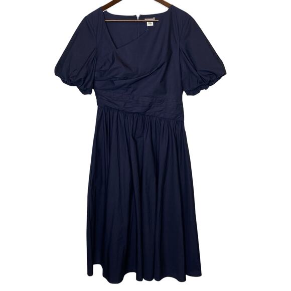 Shoshanna Jordan Poplin Midi Dress size 8 - Picture 2 of 7